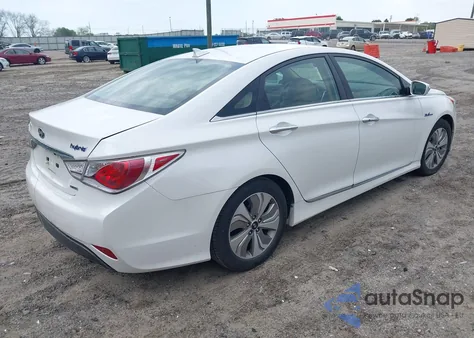 2013 Hyundai Sonata Hybrid Limited из США, поврежденный, VIN KMHEC4A45DA100533